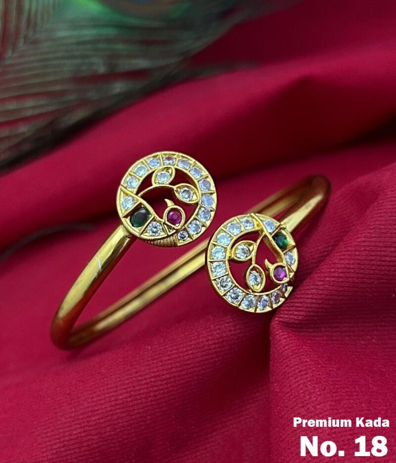 Simple Flower Design Bangles - Image 5