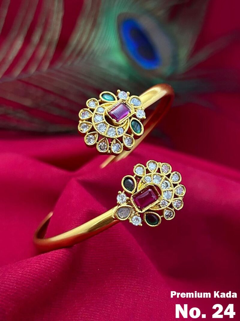 Simple & Elegant Navarathna Stone Bangles