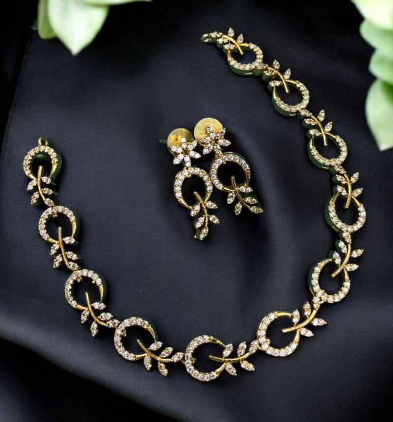 Laksmi Coin German Silver Necklace